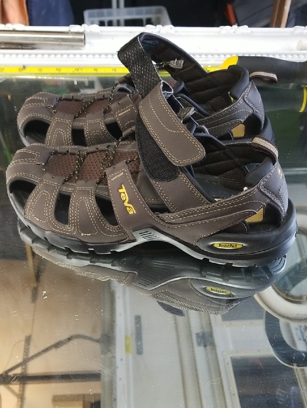 Teva Men's 8 Forebay Sandals. Secure, All-Terrain Comfort MINT